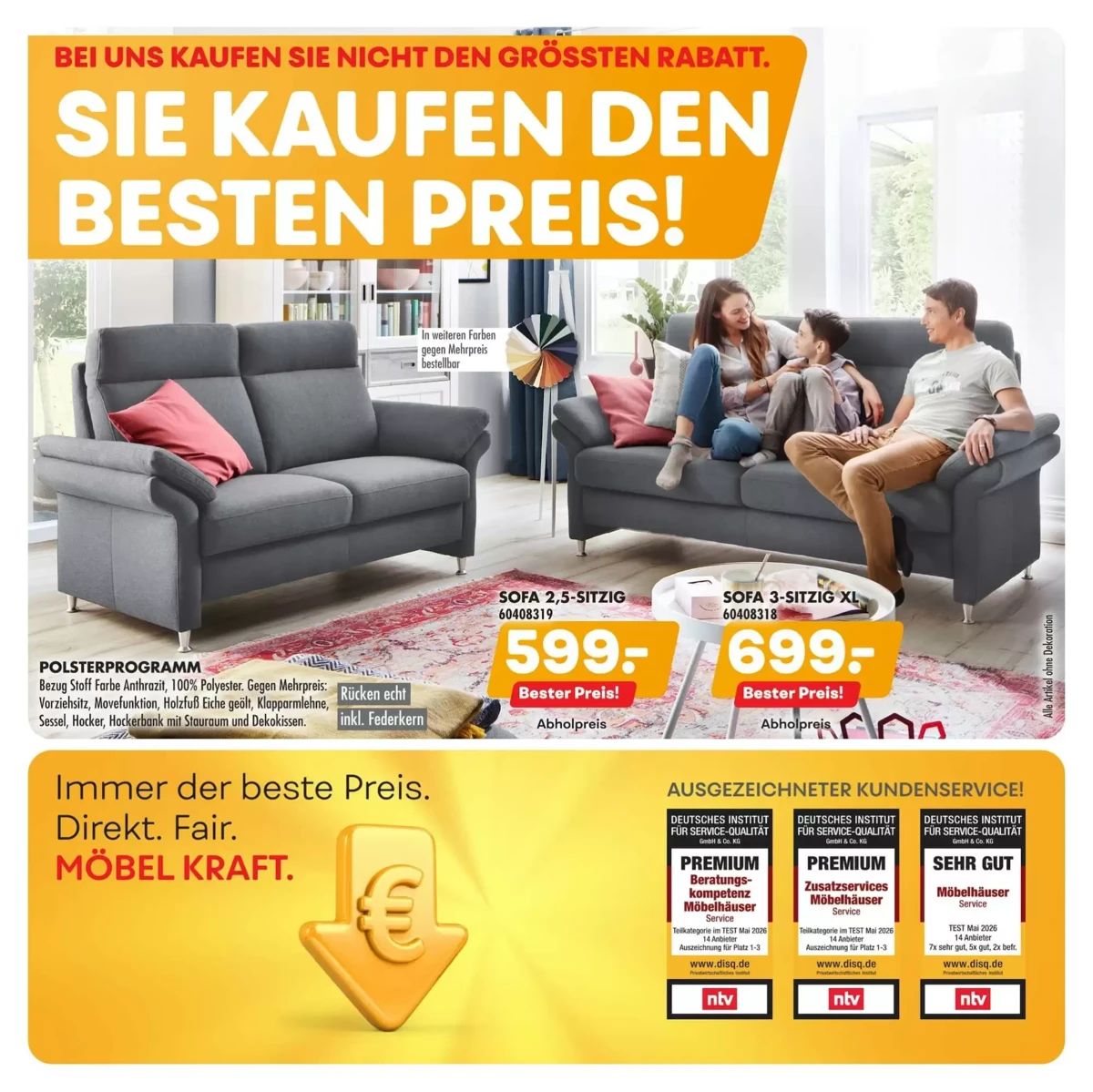 Prospekt Möbel Kraft, Seite 1 von 11