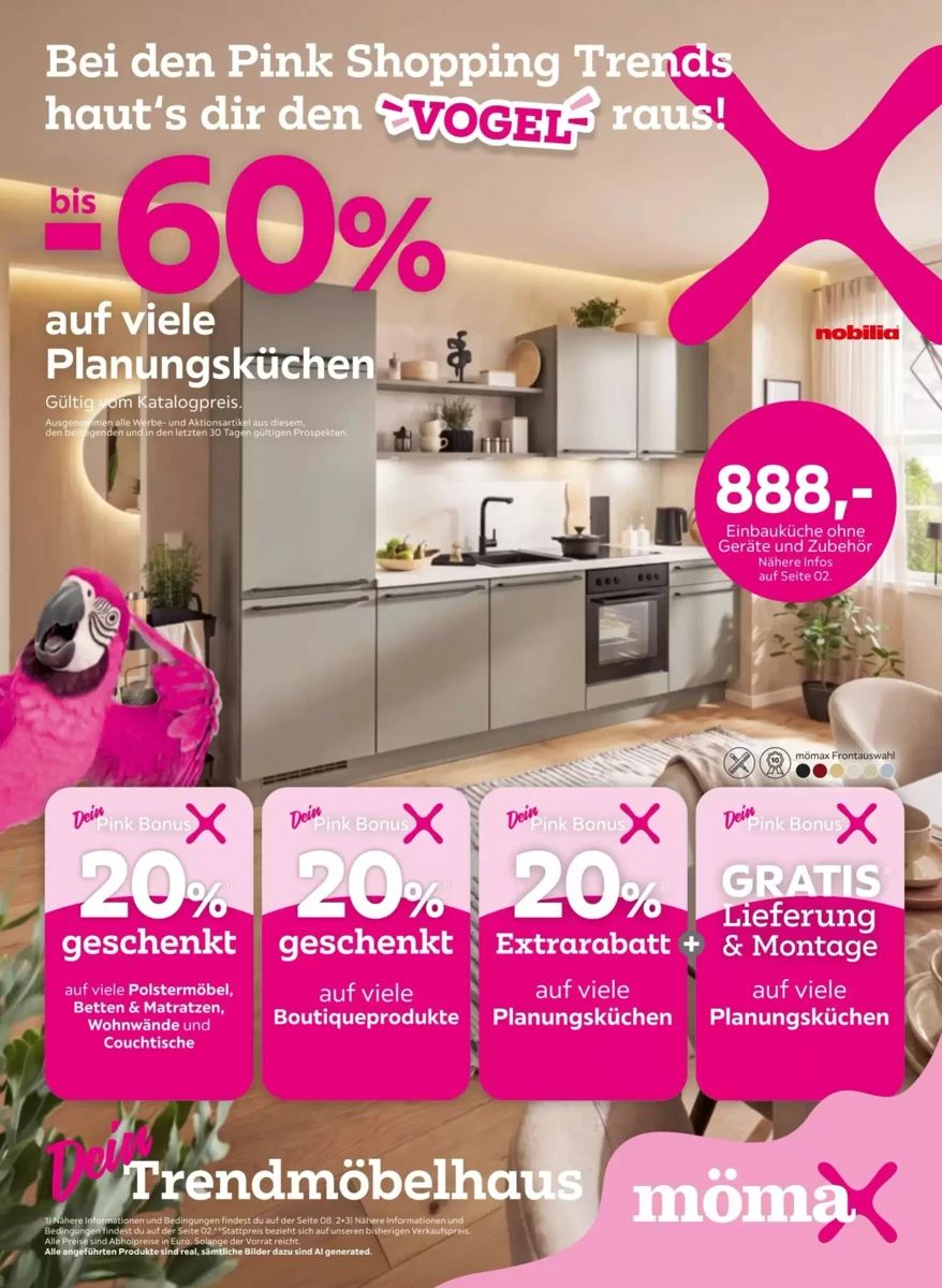 Prospekt Mömax, Seite 1 von 16