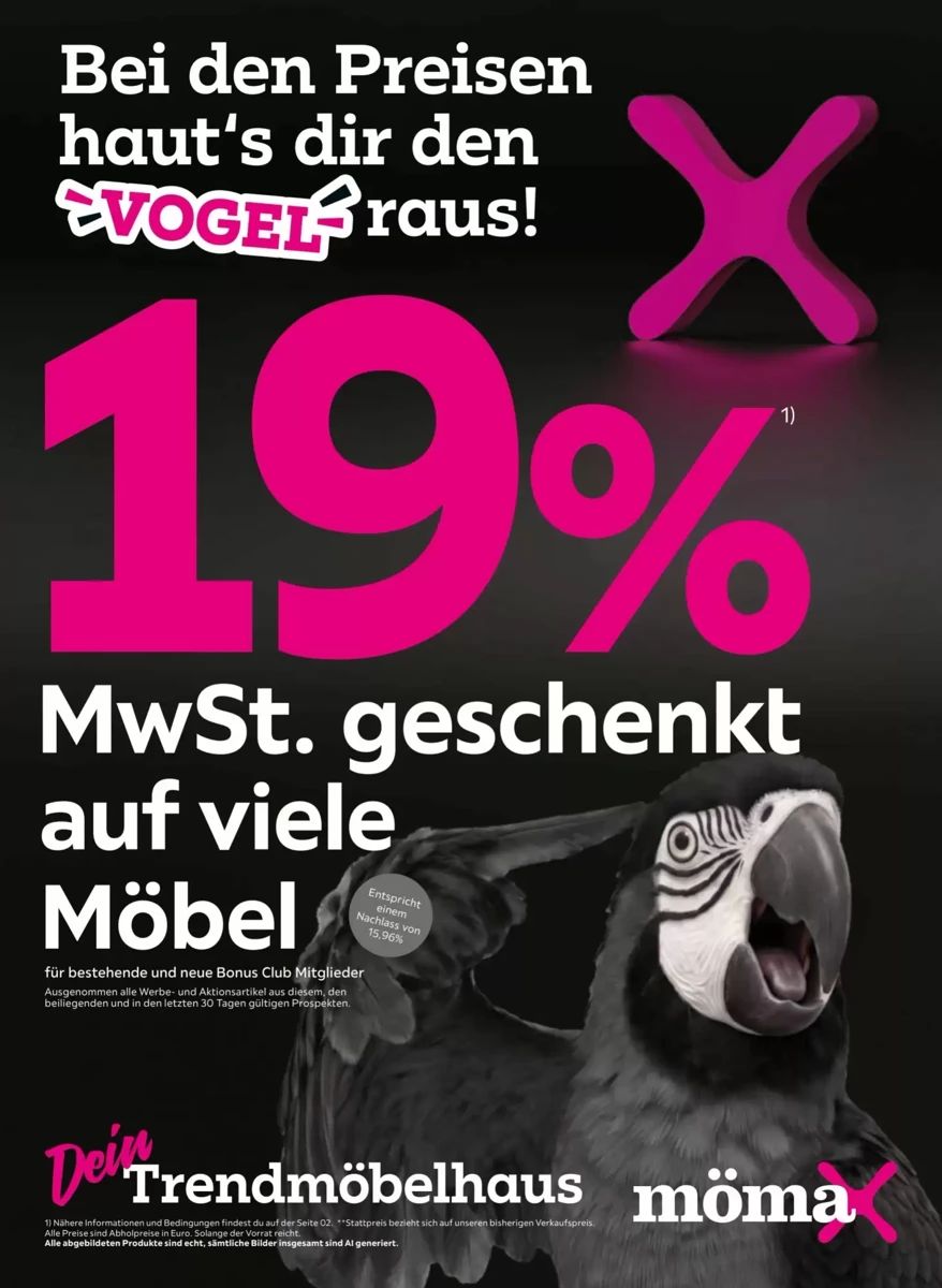 Prospekt Mömax, Seite 1 von 14