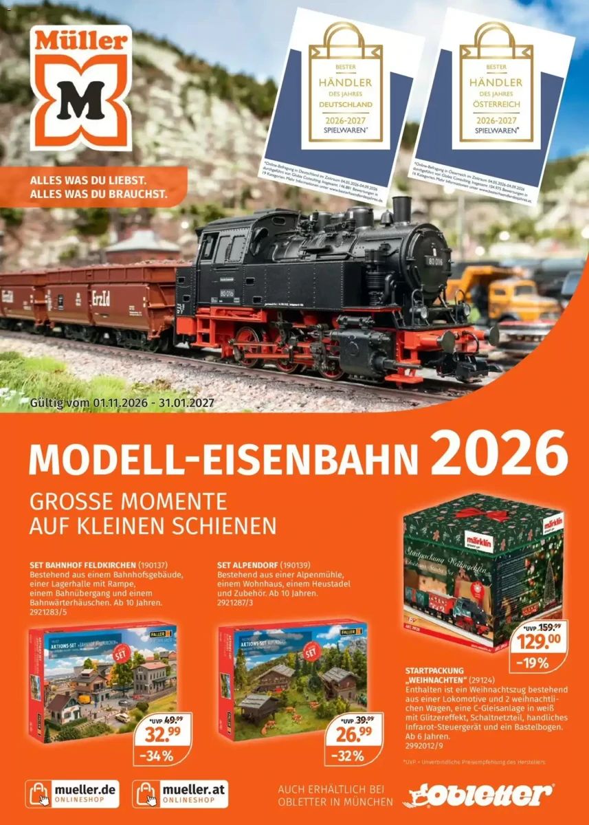 Prospekt Müller, Seite 1 von 23