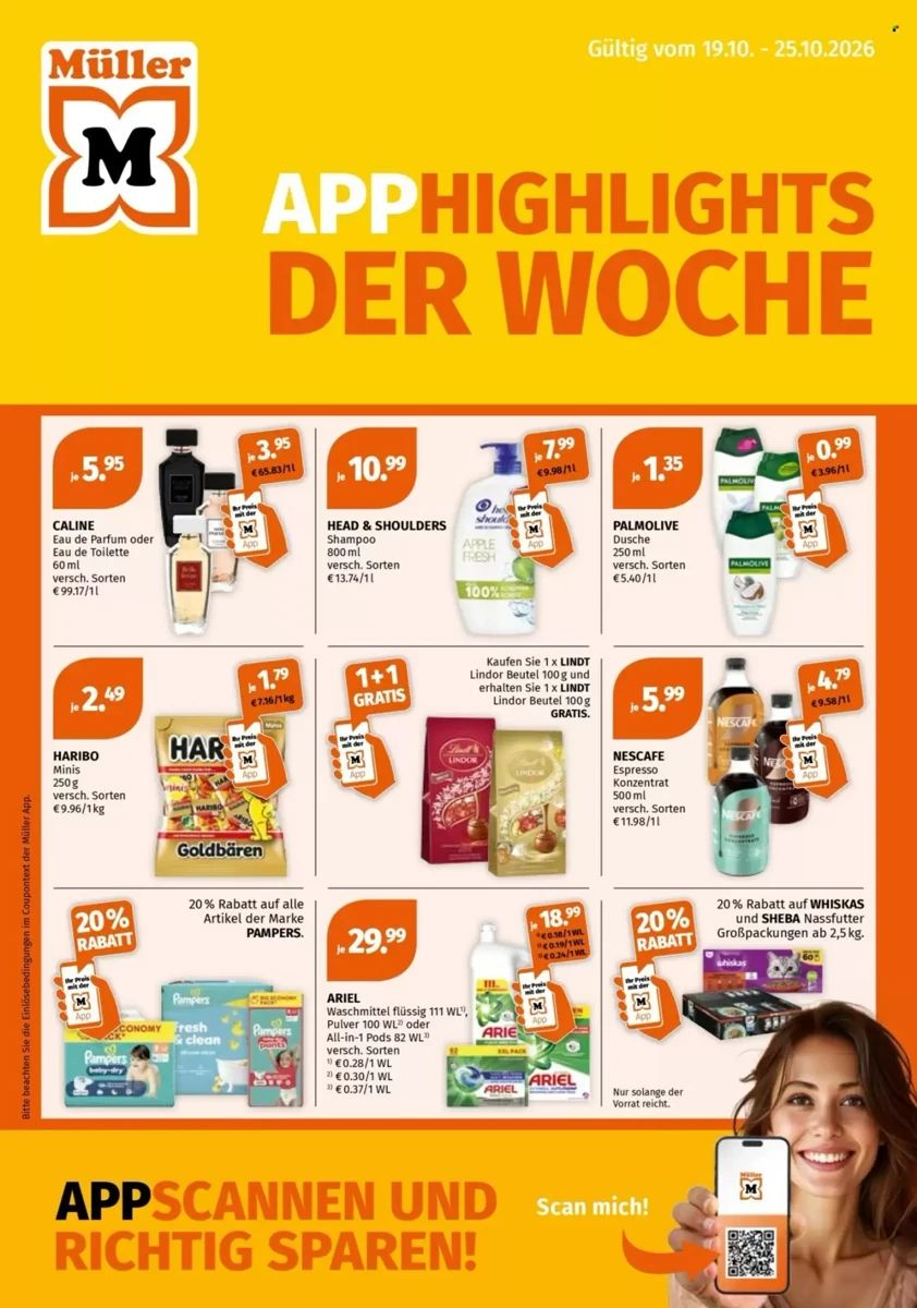 Prospekt Müller, Seite 1 von 8