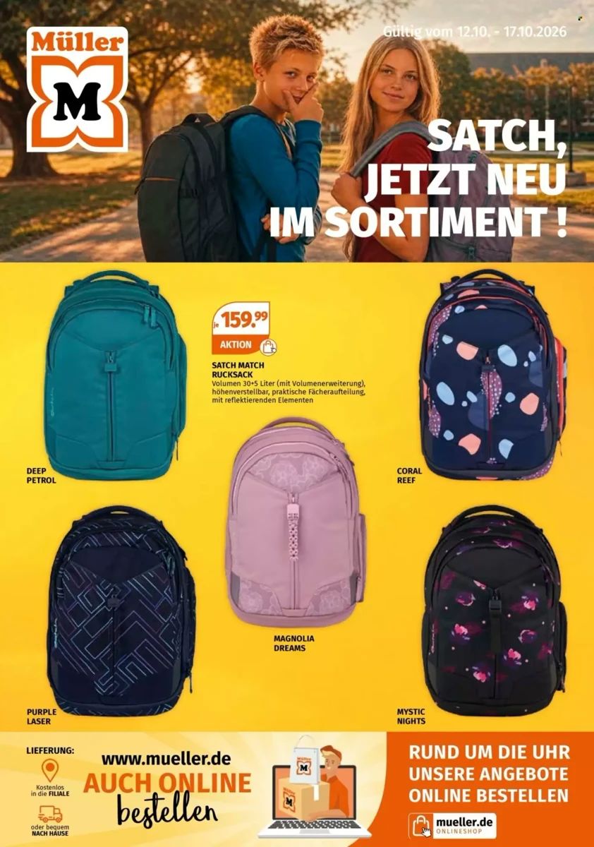 Prospekt Müller, Seite 1 von 4