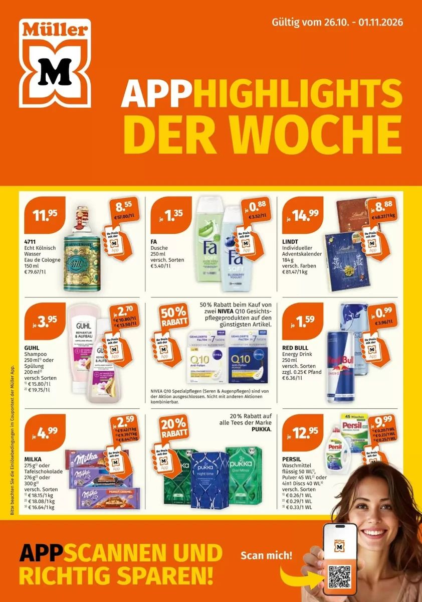 Prospekt Müller, Seite 1 von 8
