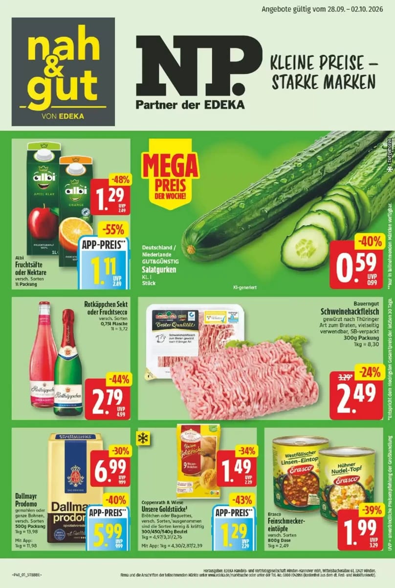 Prospekt Nah & Gut, Seite 1 von 15