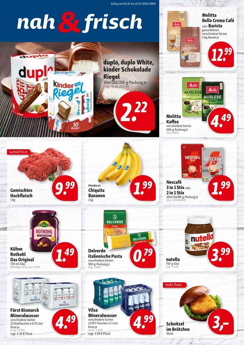 Prospekt Nah und Frisch, Seite 1 von 12