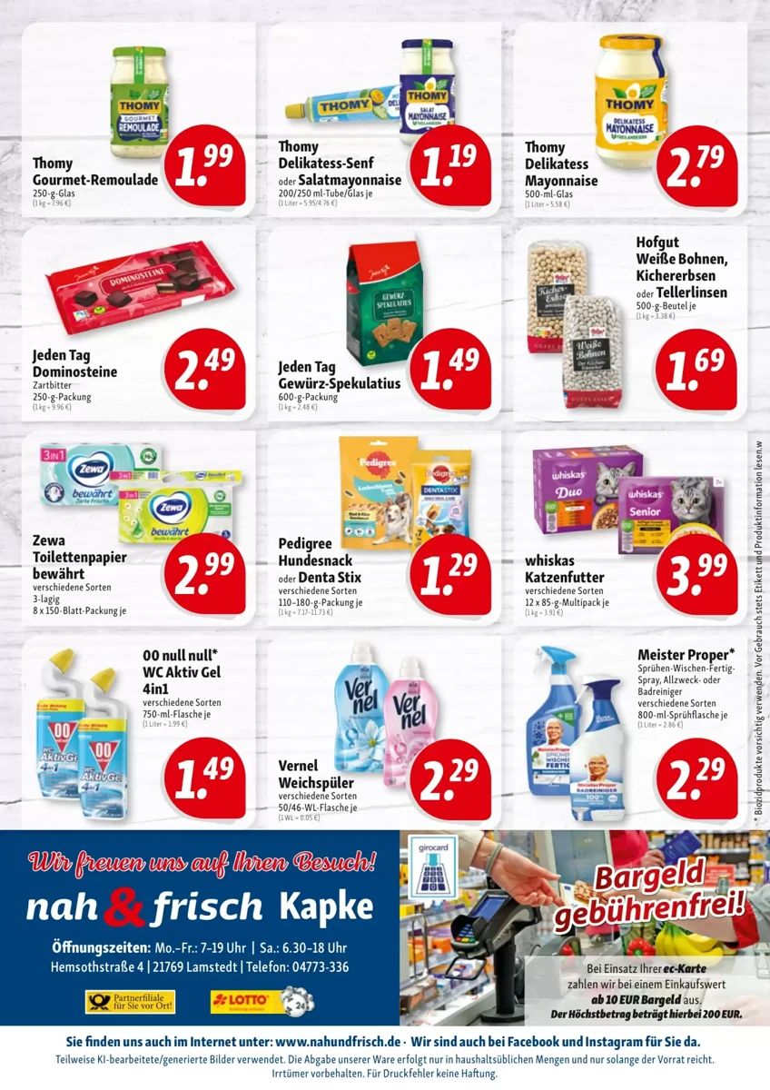 Prospekt Nah und Frisch, Seite 12 von 12