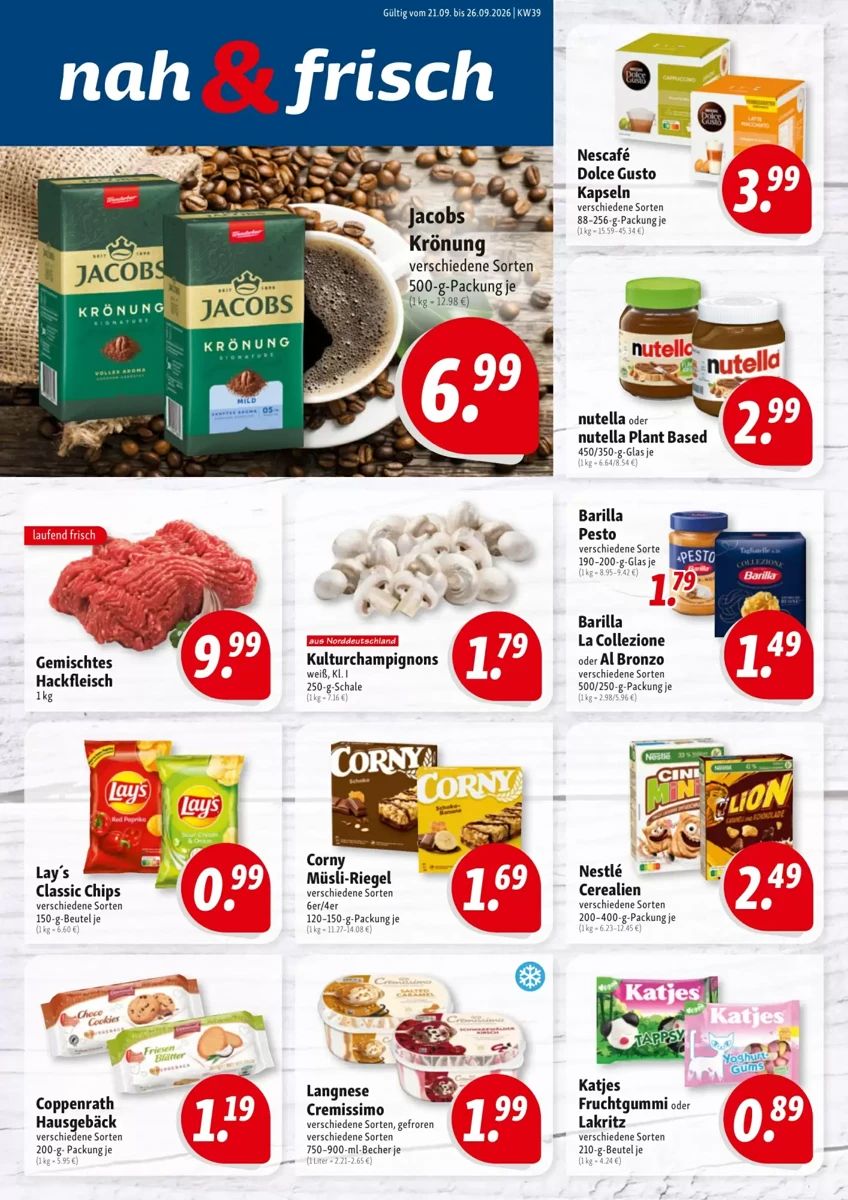 Prospekt Nah und Frisch, Seite 1 von 12