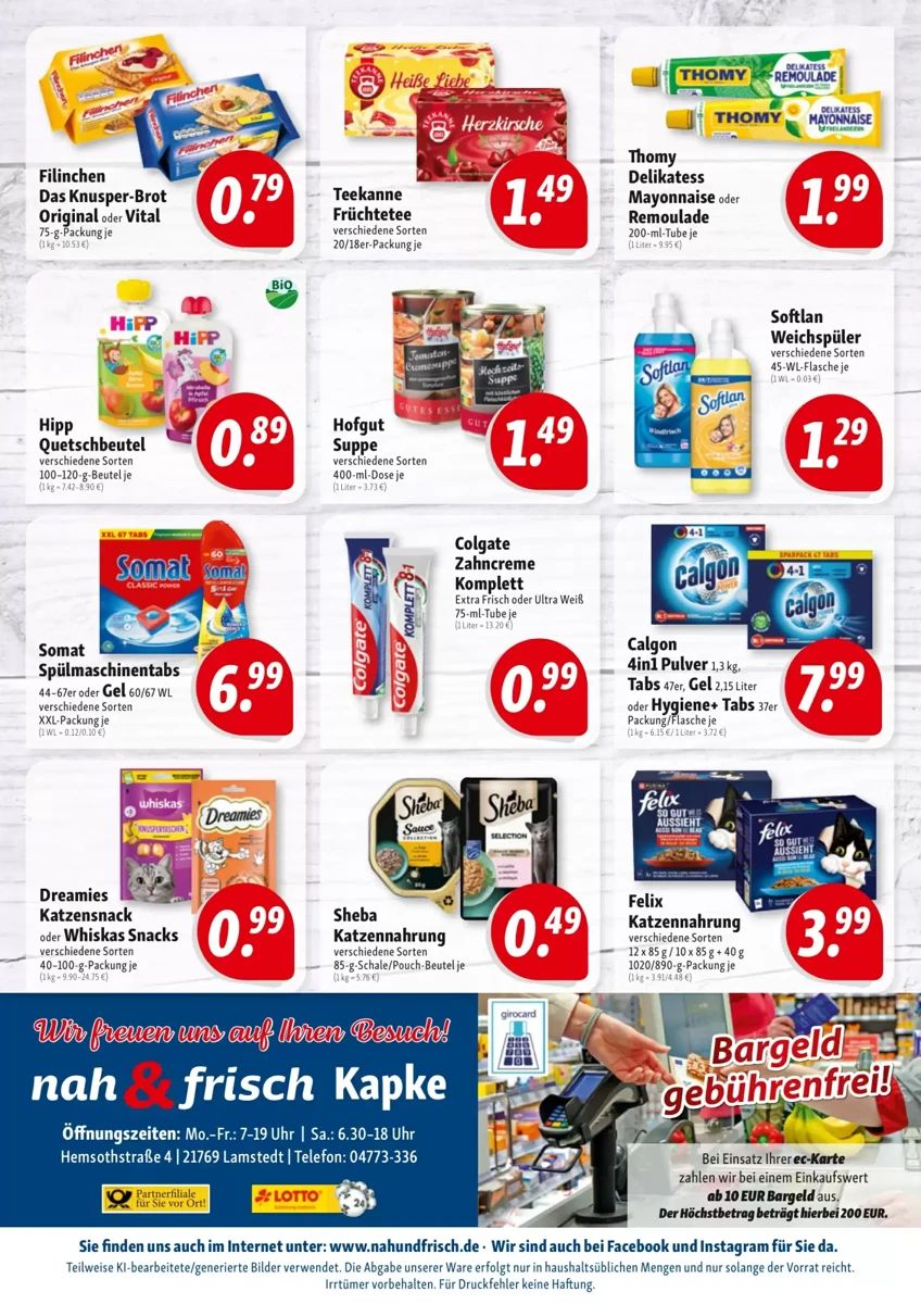 Prospekt Nah und Frisch, Seite 12 von 12