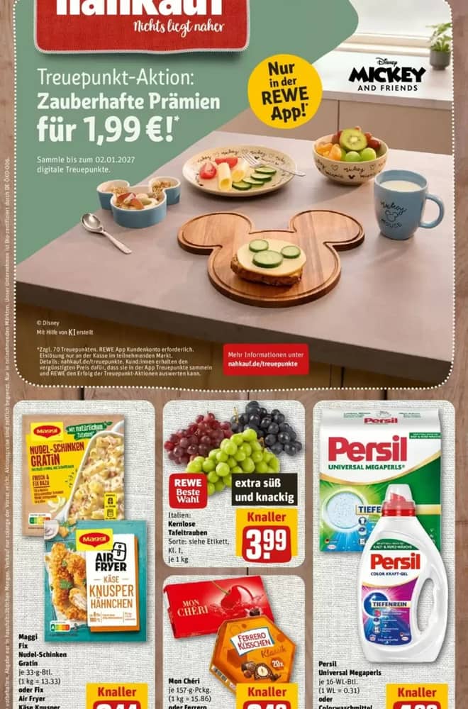 Titelseite des Prospekts von Nahkauf, gültig 12–18 Oktober 2026