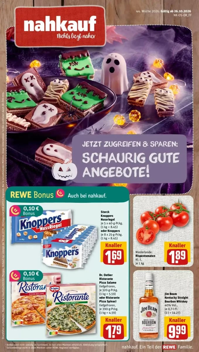 Prospekt Nahkauf, Seite 1 von 9