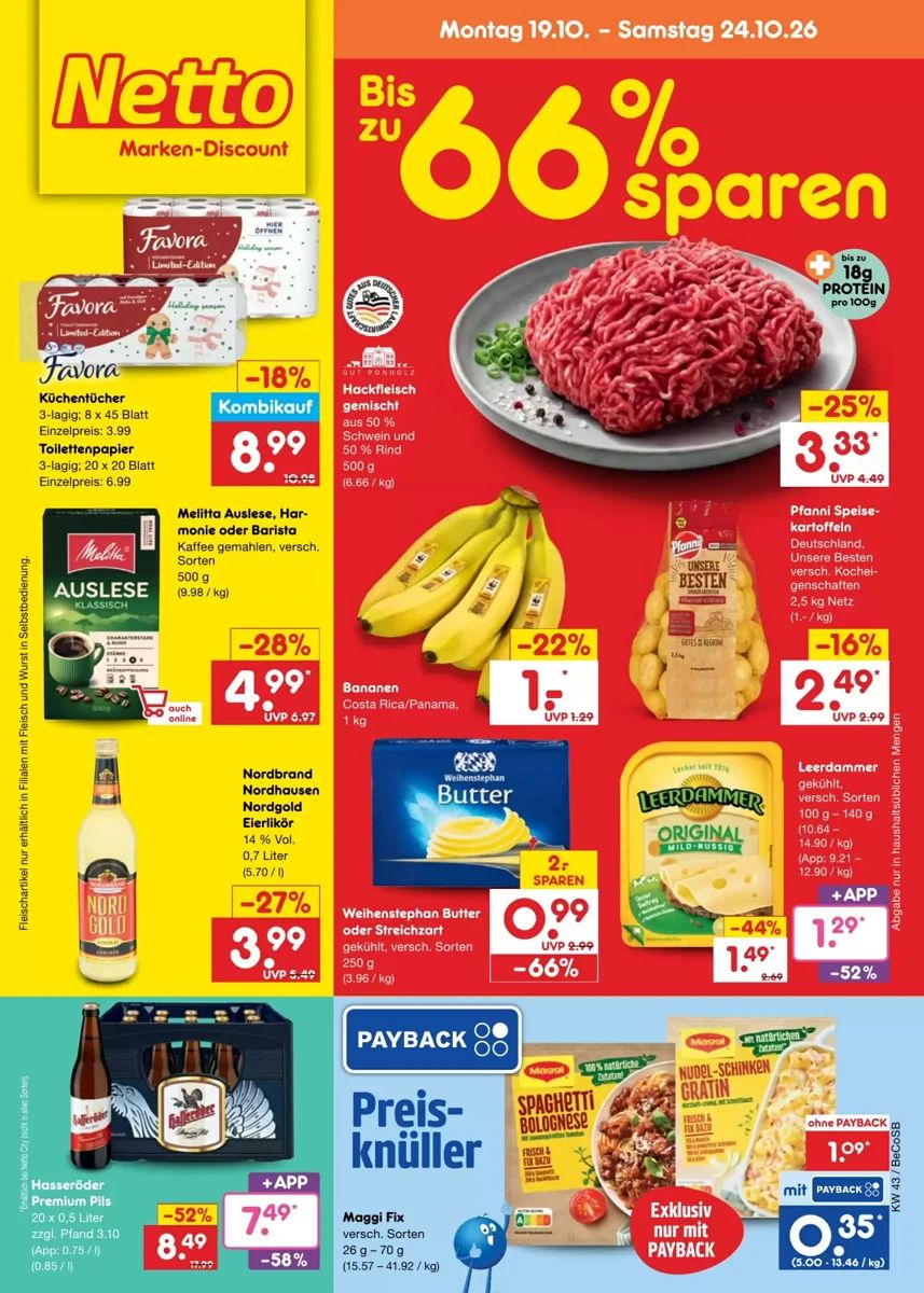 Prospekt Netto City, Seite 1 von 72