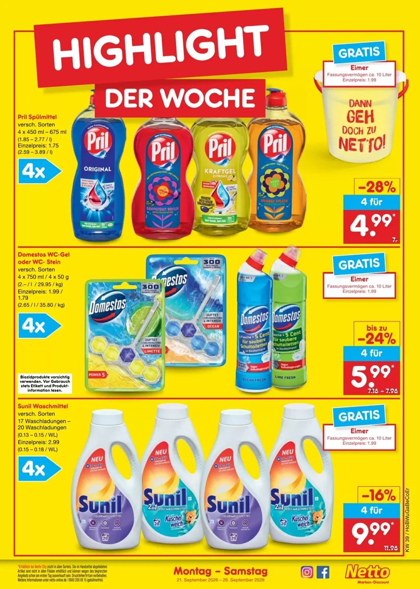 Prospekt Netto City, Seite 3 von 73