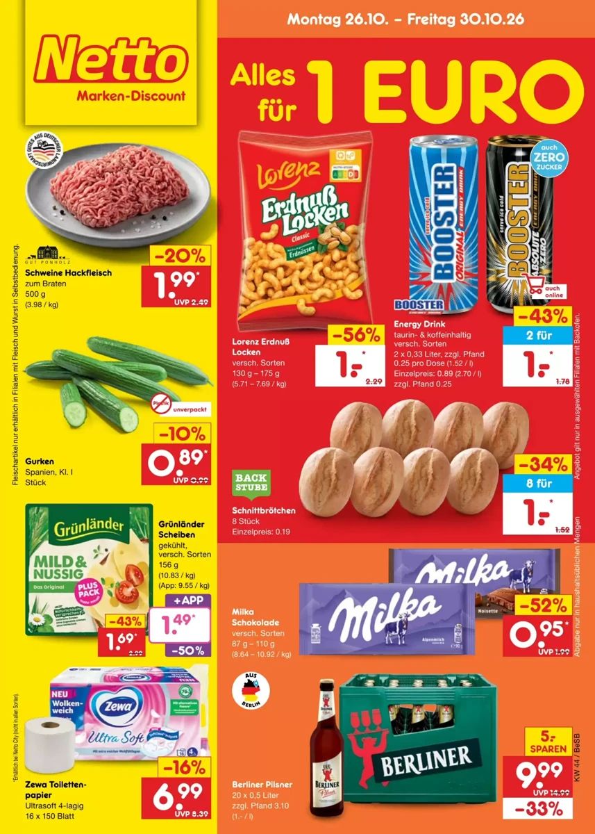 Prospekt Netto City, Seite 1 von 71