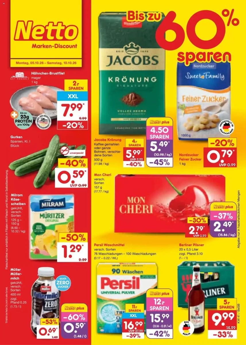 Prospekt Netto Marken-Discount, Seite 1 von 68