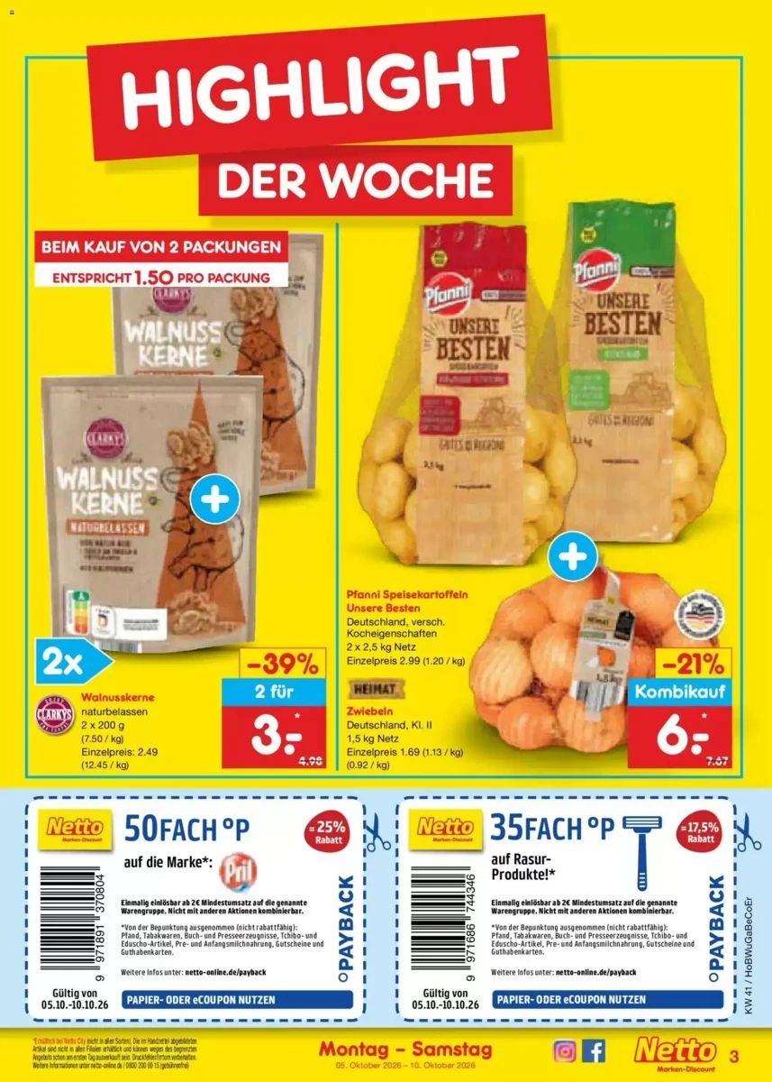 Prospekt Netto Marken-Discount, Seite 3 von 68
