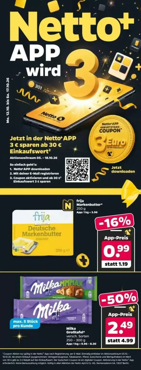 Prospekt Netto, Seite 1 von 4