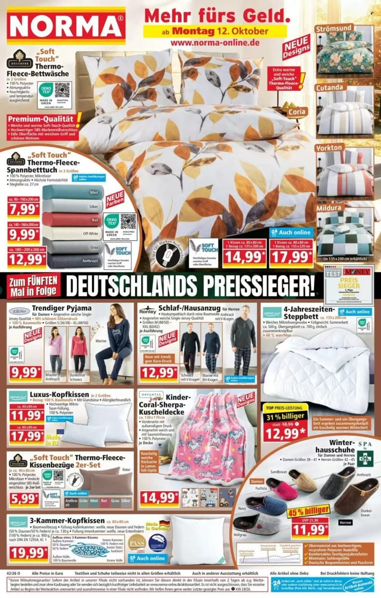 Prospekt Norma, Seite 1 von 27