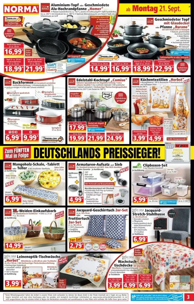 Prospekt Norma, Seite 3 von 28