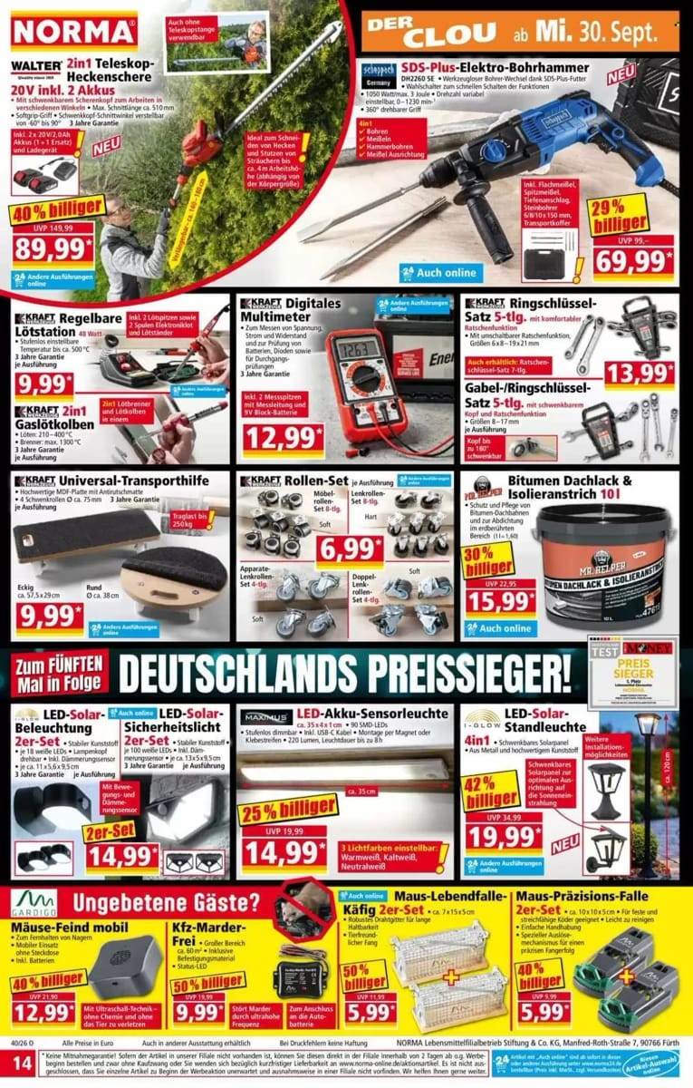Prospekt Norma, Seite 14 von 30