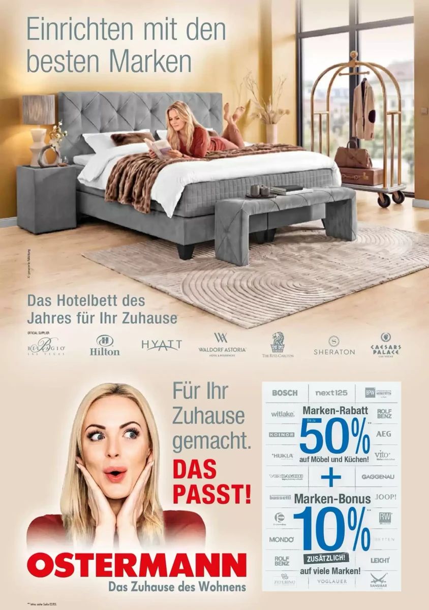 Prospekt Möbel Ostermann, Seite 1 von 12