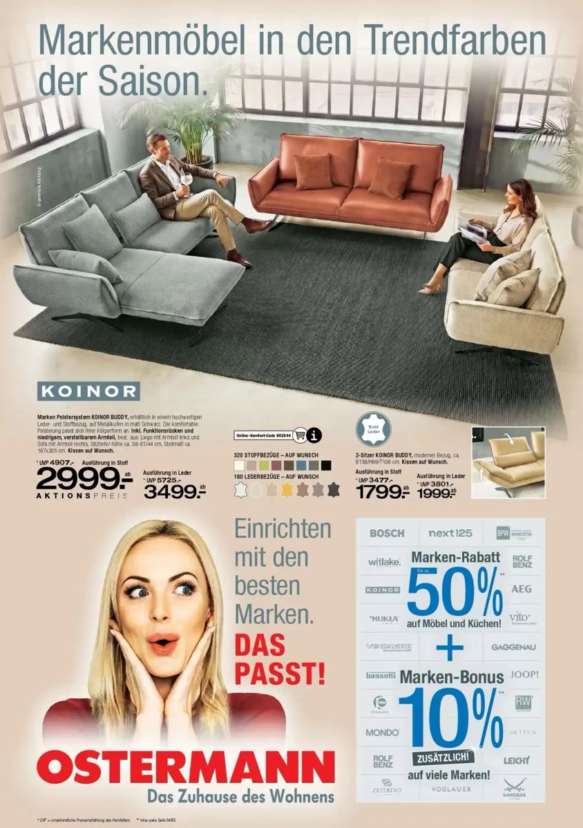 Prospekt Möbel Ostermann, Seite 1 von 20