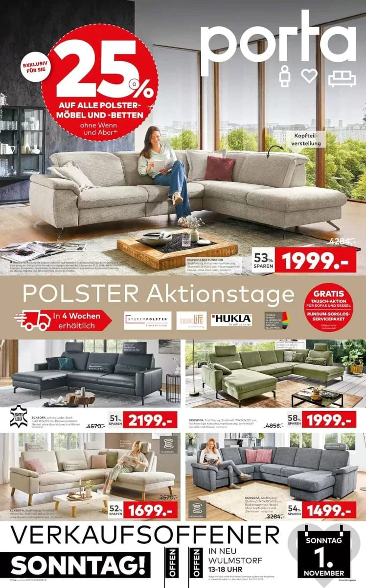 Prospekt Porta, Seite 1 von 4