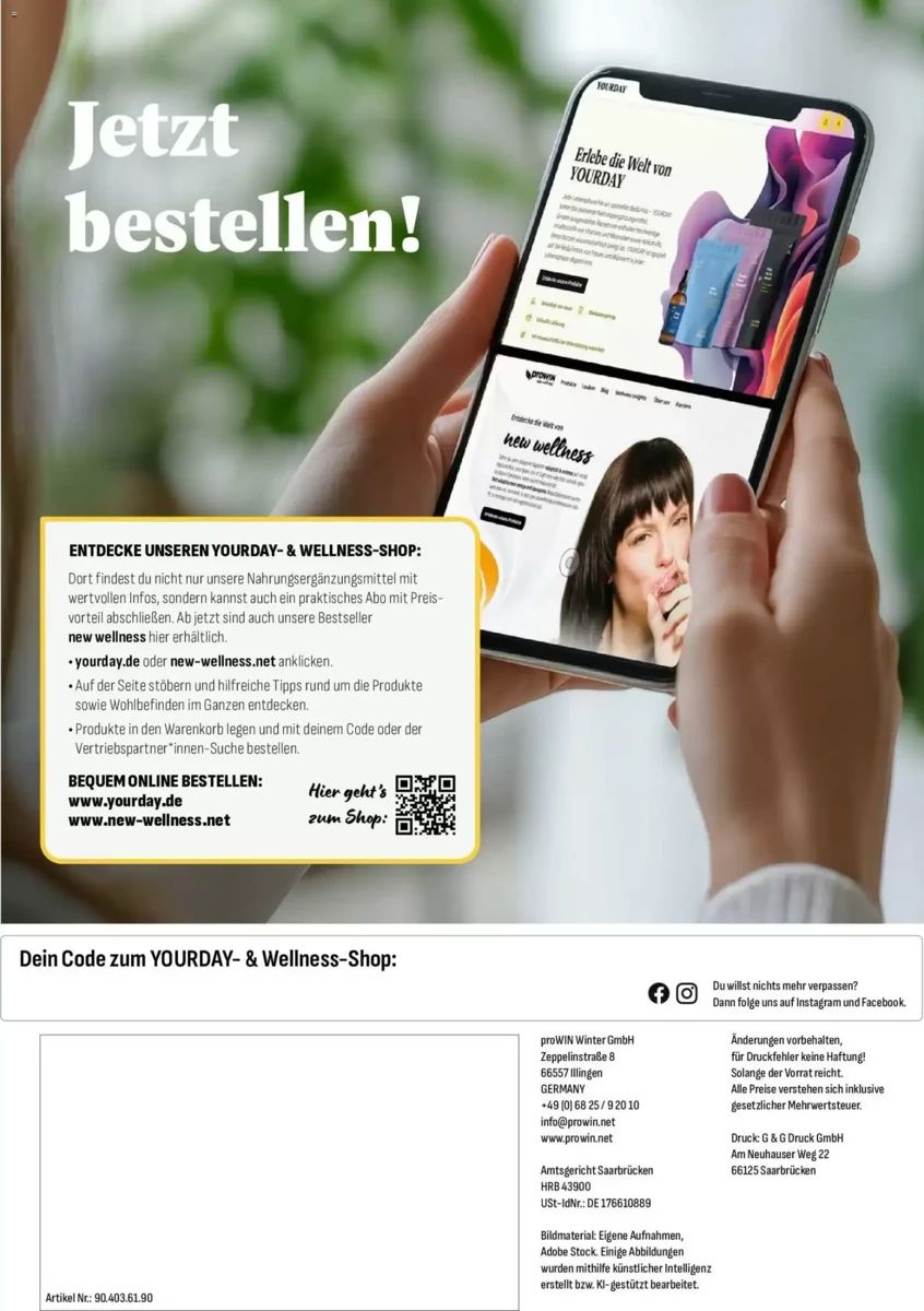 Prospekt ProWin, Seite 52 von 52