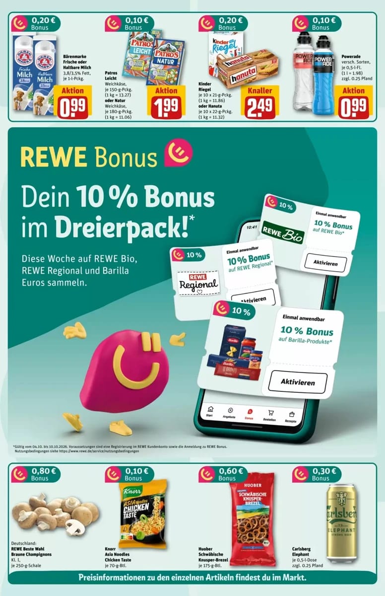 Prospekt Rewe Center, Seite 4 von 36