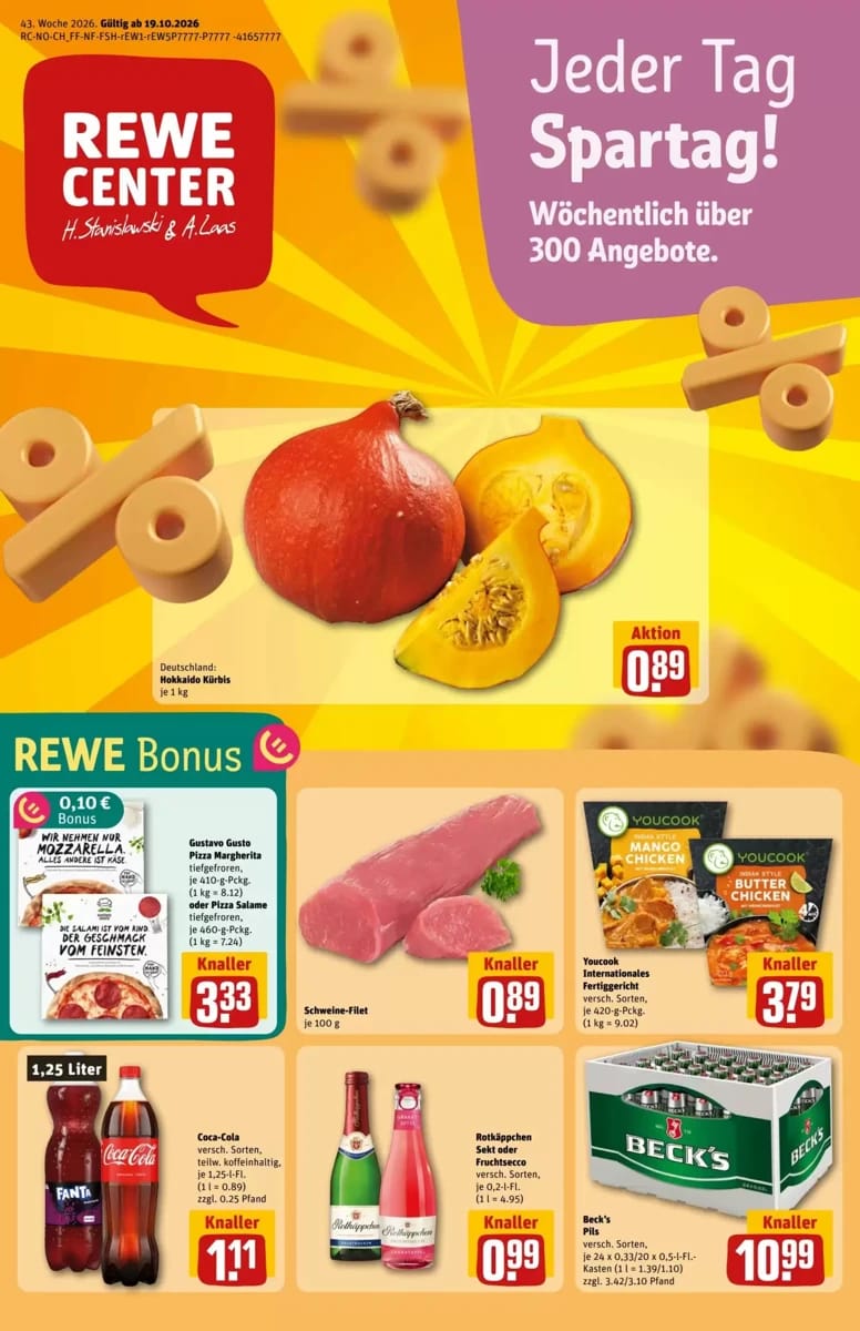 Prospekt Rewe Center, Seite 1 von 37