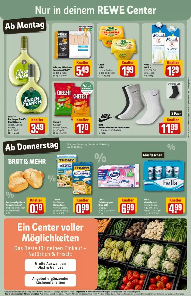 Prospekt Rewe Center, Seite 5 von 38