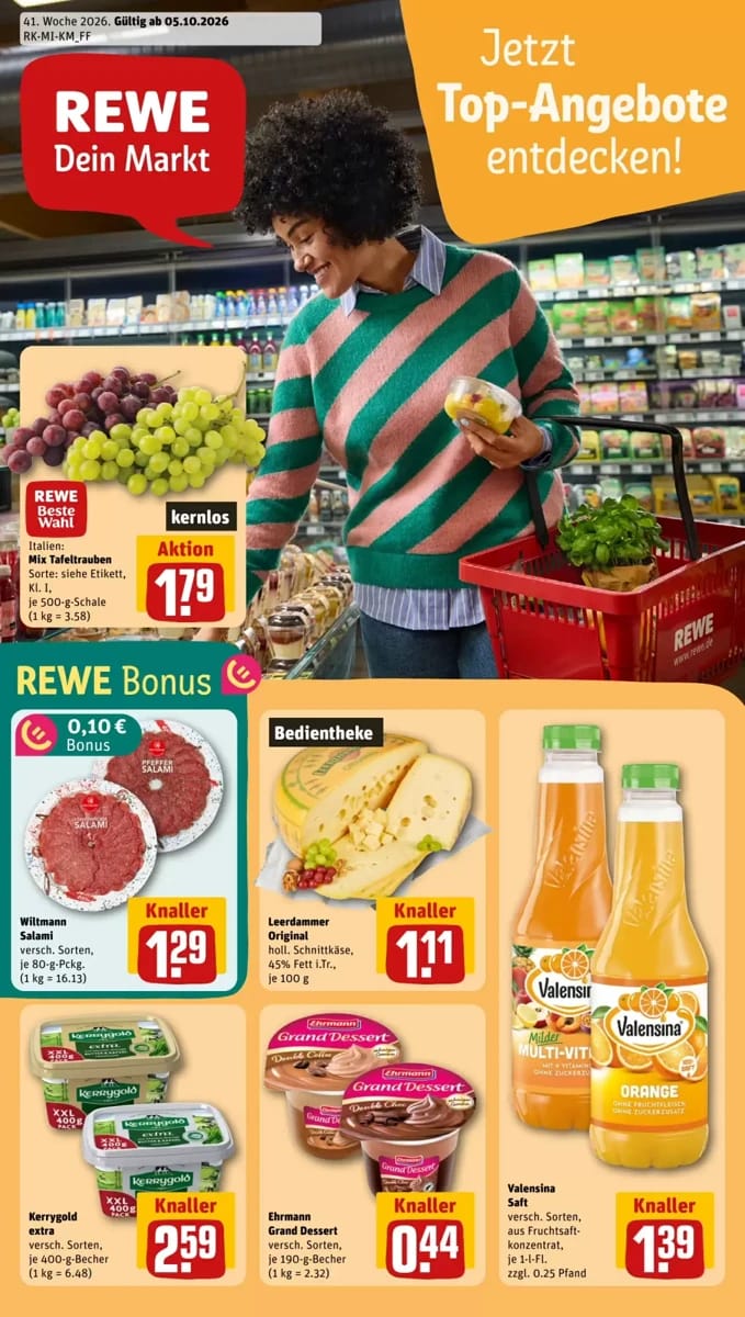 Prospekt Rewe City, Seite 1 von 20
