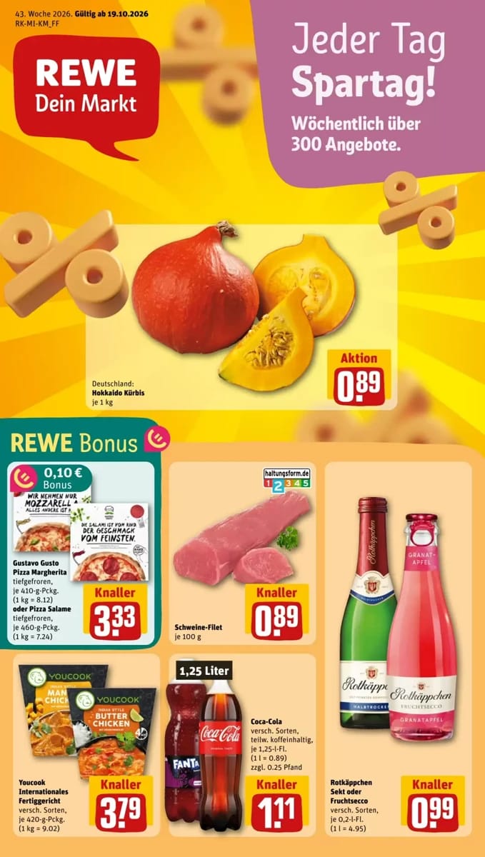 Prospekt Rewe City, Seite 1 von 20