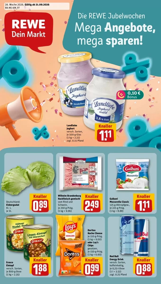 Prospekt Rewe City, Seite 1 von 24