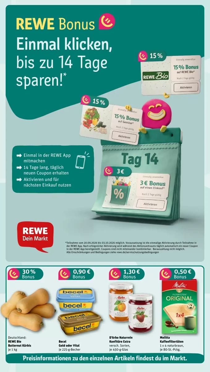 Prospekt Rewe City, Seite 3 von 24
