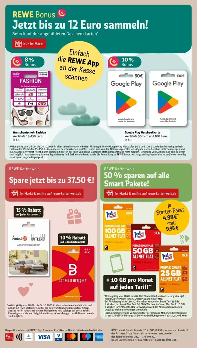 Prospekt Rewe City, Seite 20 von 20