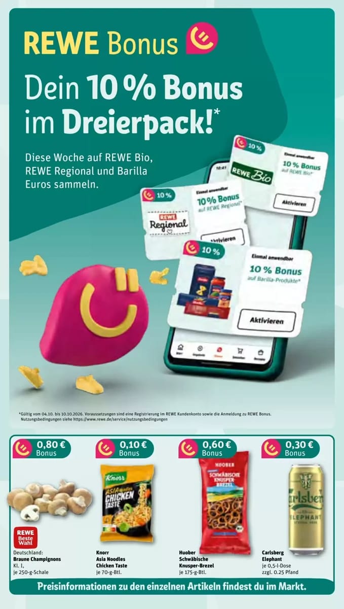Prospekt Rewe, Seite 3 von 33