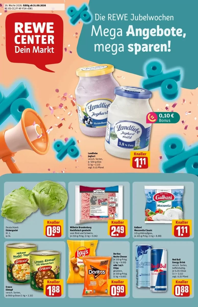 Prospekt Rewe, Seite 1 von 36