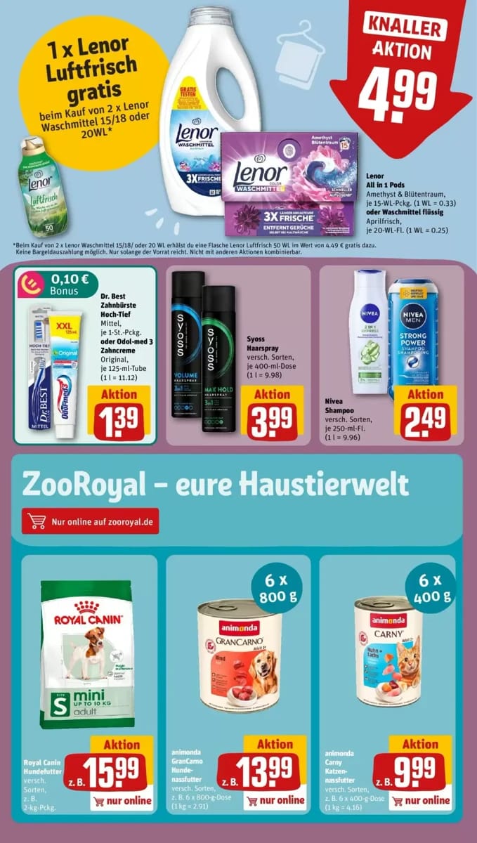 Prospekt Rewe, Seite 16 von 18