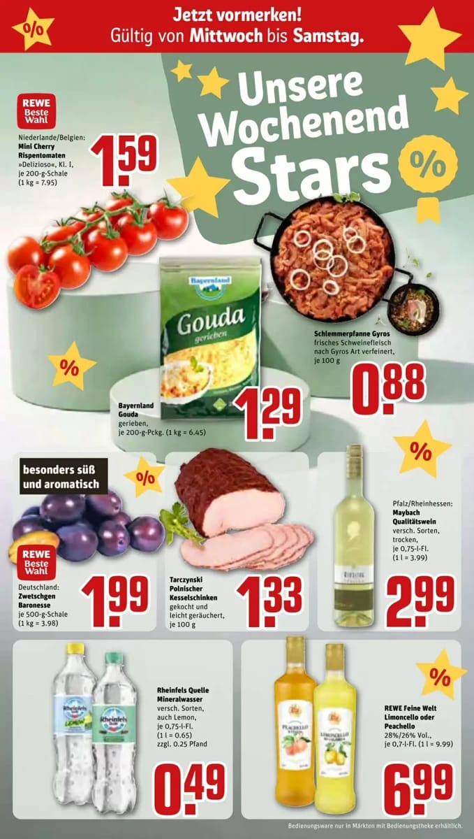 Prospekt Rewe, Seite 34 von 37