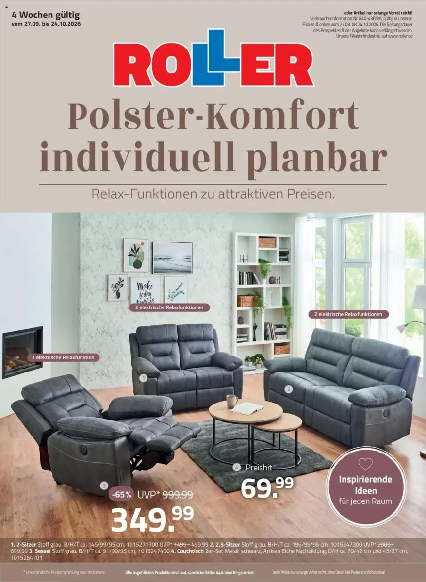 Prospekt Roller, Seite 1 von 4