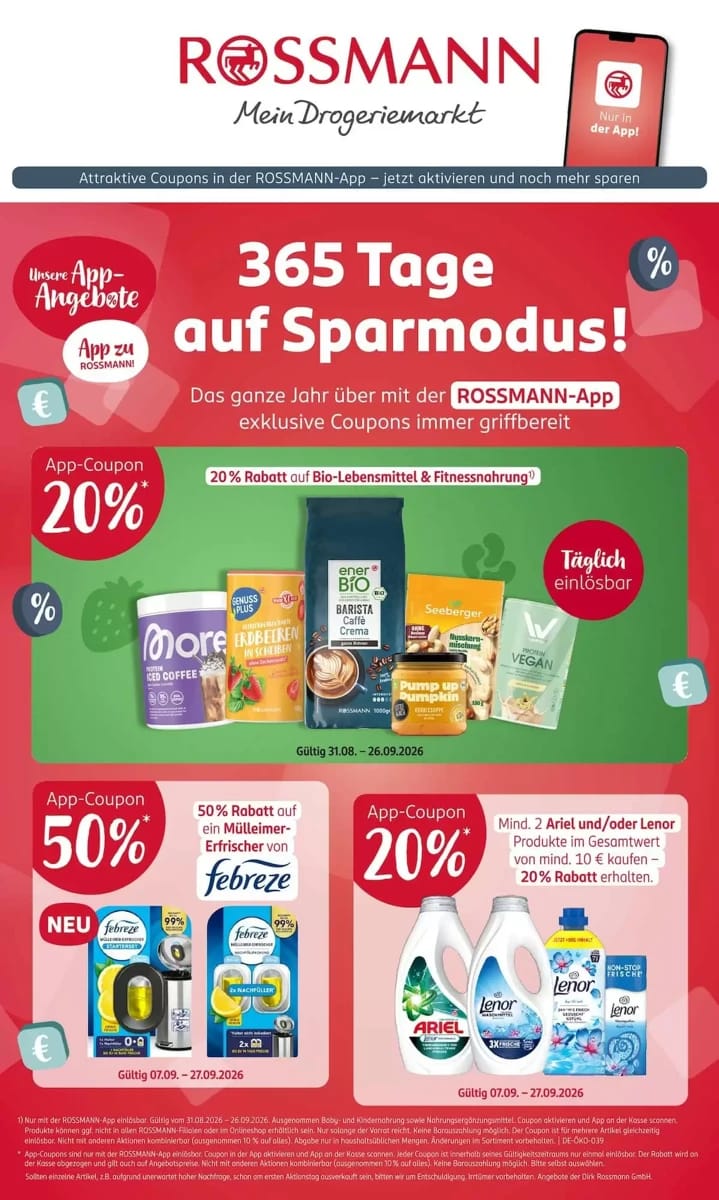 Prospekt Rossmann, Seite 1 von 9