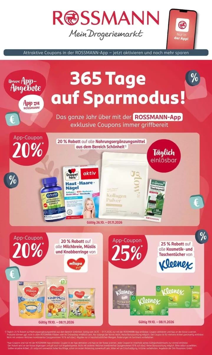 Prospekt Rossmann, Seite 1 von 8