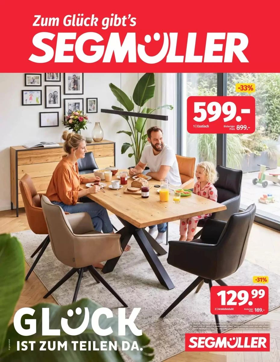 Prospekt Segmüller, Seite 1 von 6