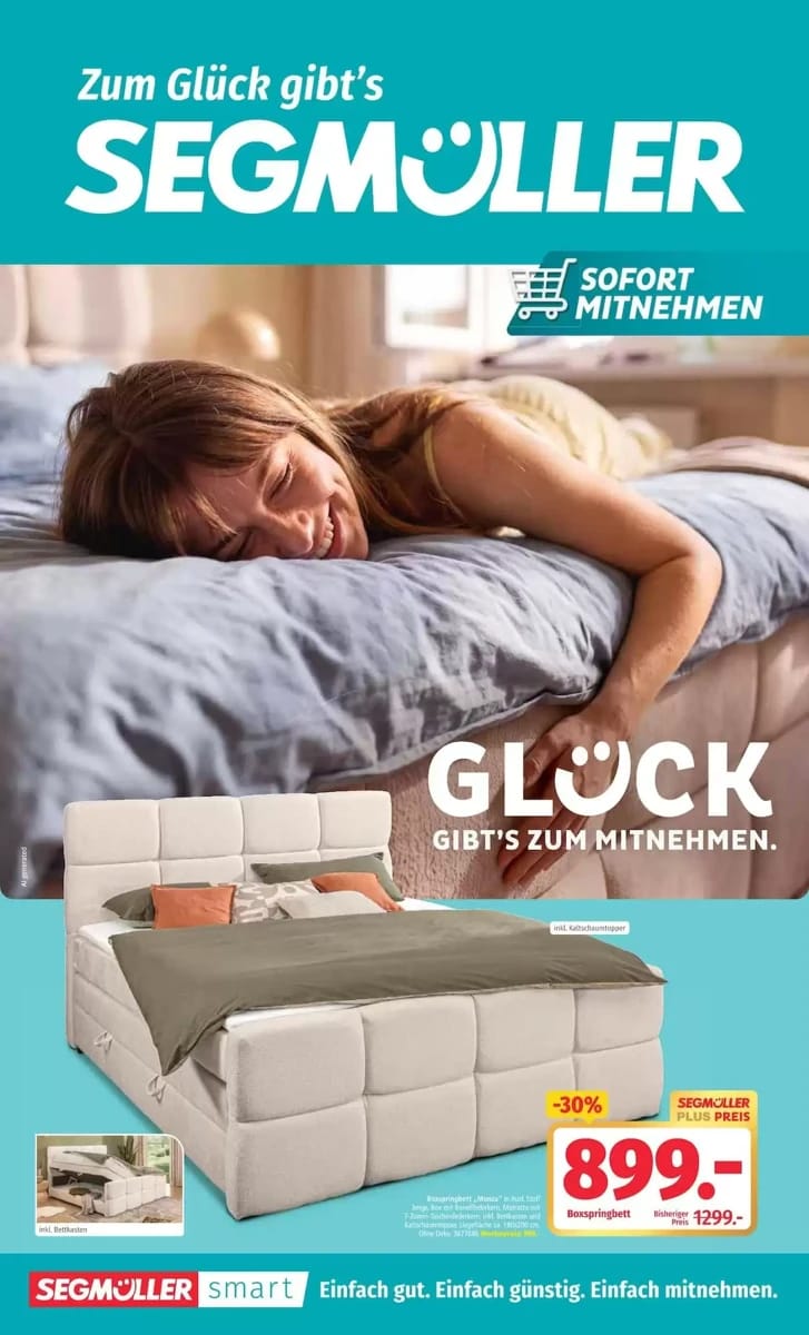 Prospekt Segmüller, Seite 1 von 8