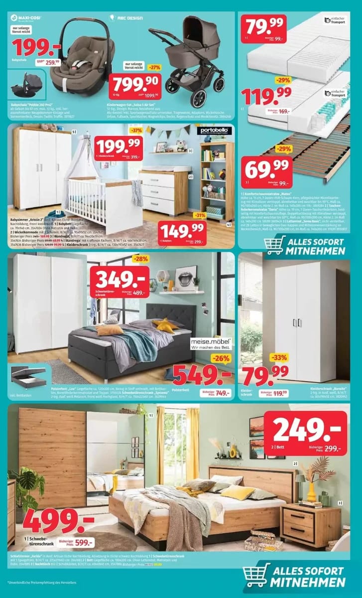 Prospekt Segmüller, Seite 7 von 8
