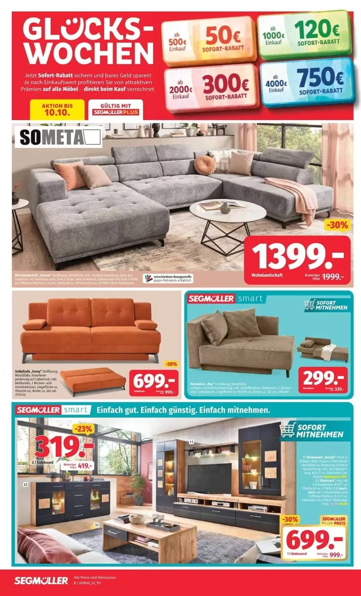 Prospekt Segmüller, Seite 2 von 10