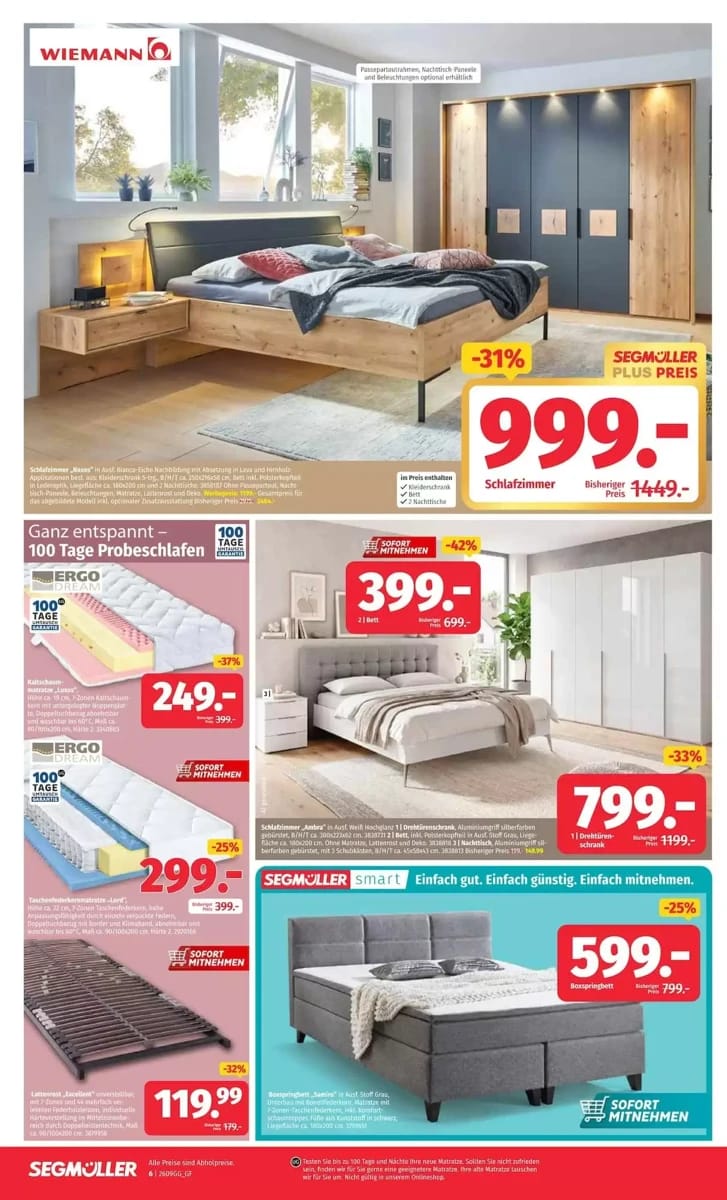 Prospekt Segmüller, Seite 8 von 10