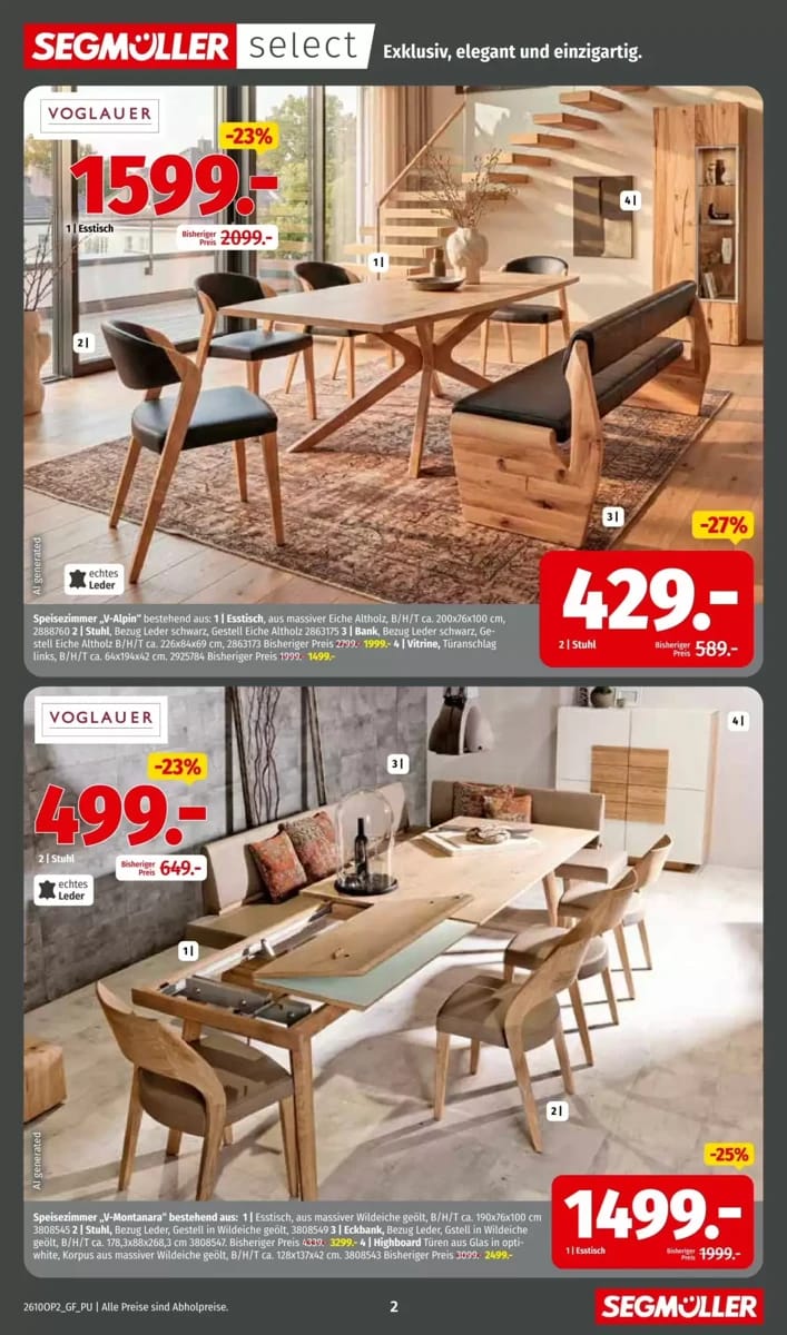 Prospekt Segmüller, Seite 2 von 24