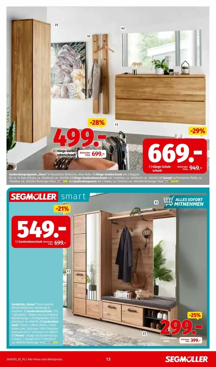 Prospekt Segmüller, Seite 17 von 24