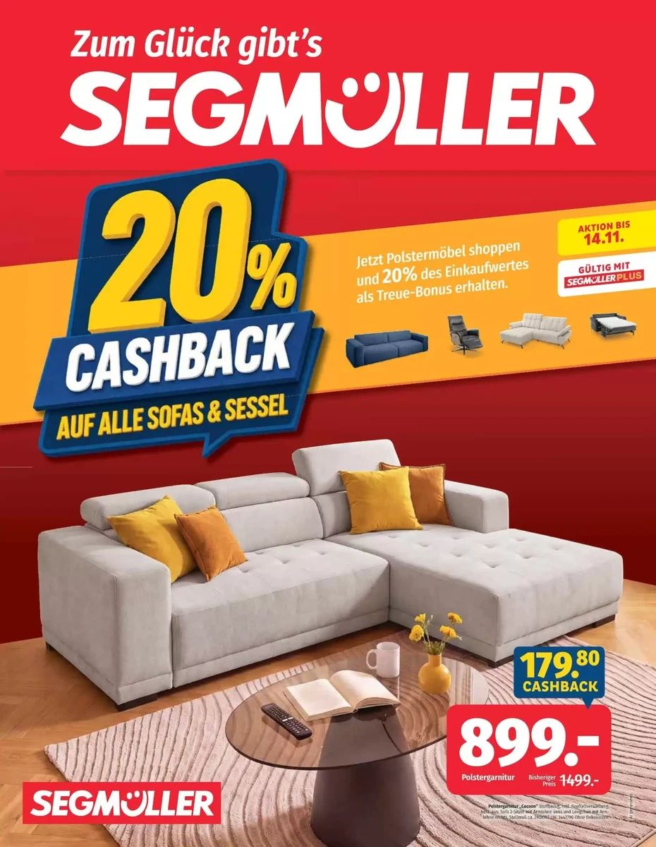 Prospekt Segmüller, Seite 1 von 6